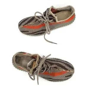 SPIV 350 Shoes Spiv35 Fabric Gray And Orange Sneakers Size 38 Poshmark